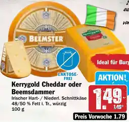 Hit Kerrygold Cheddar oder Beemsdammer Angebot