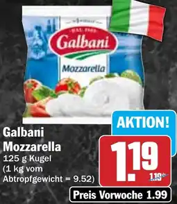 Hit Galbani Mozzarella Angebot