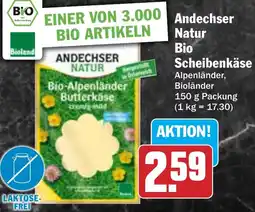 Hit Andechser Natur Bio Scheibenkäse Angebot