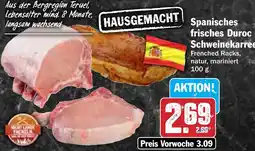 Hit Spanisches frisches Duroc Schweinekarree Angebot