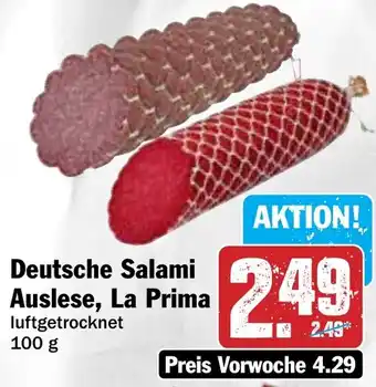 Hit Deutsche Salami Auslese, La Prima Angebot