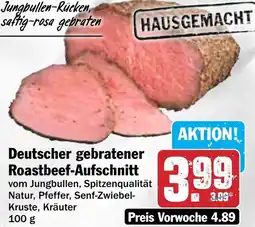 Hit Deutscher gebratener Roastbeef-Aufschnitt Angebot