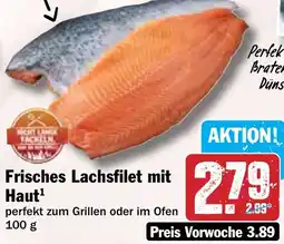 Hit Frisches Lachsfilet mit Haut Angebot