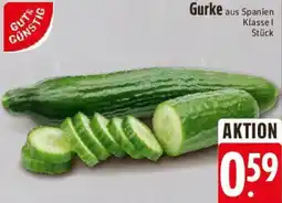 E-Center Gut & Günstig Gurke Angebot