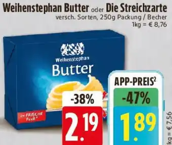 E-Center Weihenstephan Butter oder Die Streichzarte Angebot