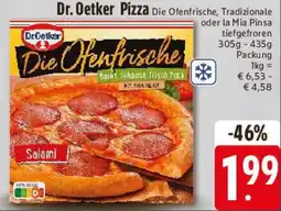 E-Center Dr. Oetker Pizza Angebot