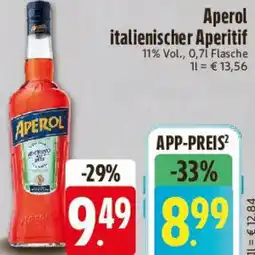 E-Center Aperol italienischer Aperitif Angebot
