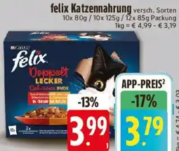E-Center felix Katzennahrung Angebot