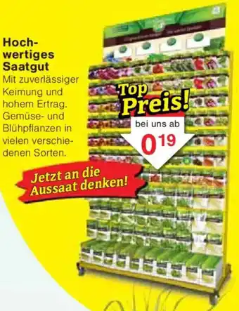 Jawoll Hochwertiges Saatgut Angebot