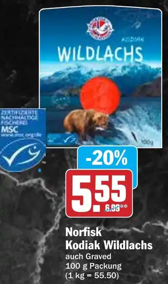 Hit Norfisk Kodiak Wildlachs Angebot