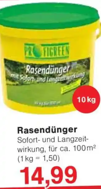 Jawoll Rasendünger Angebot
