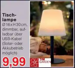 Jawoll TIM GARDEN Tischlampe Angebot