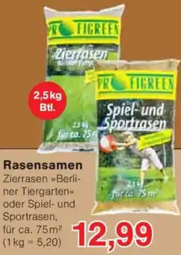 Jawoll Rasensamen Angebot