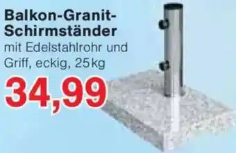 Jawoll Balkon Granit Schirmständer Angebot