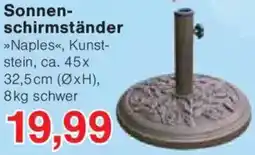 Jawoll Sonnenschirmständer Angebot