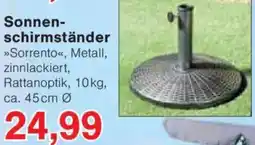 Jawoll Sonnenschirmständer Angebot