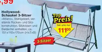 Jawoll Hollywood Schaukel 3-Sitzer Angebot