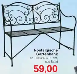 Jawoll Nostalgische Gartenbank Angebot