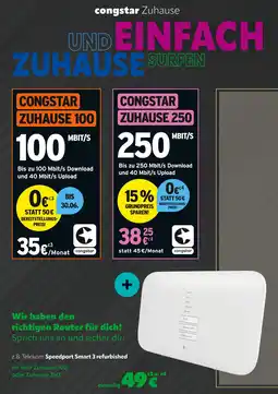 cosmophone Congstar congstar zuhause Angebot