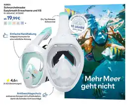 Decathlon Subea schnorchelmaske easybreath erwachsene und xs Angebot