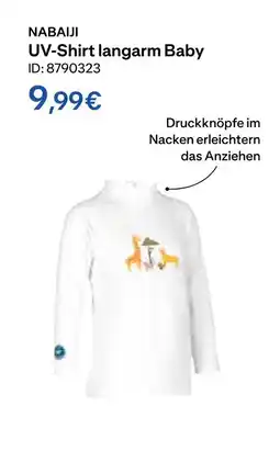 Decathlon Nabaiji uv-shirt langarm baby Angebot