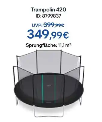 Decathlon Domyos trampolin 420 Angebot