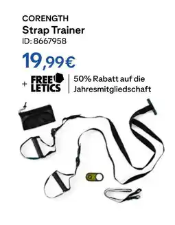 Decathlon Corength strap trainer Angebot