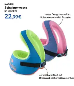 Decathlon Nabaiji schwimmweste Angebot