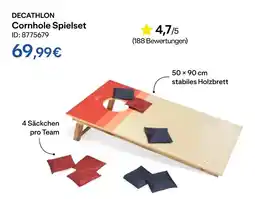 Decathlon Decathlon cornhole spielset Angebot