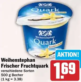 Hit Weihenstephan Frischer Fruchtquark Angebot