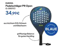 Decathlon Kuikma padelschläger pr open Angebot