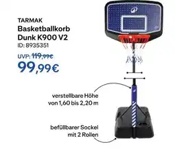 Decathlon Tarmak basketballkorb dunk k900 v2 Angebot