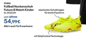 Decathlon Puma fußball nockenschuh future 8 match kinder Angebot