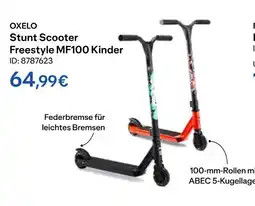 Decathlon Oxelo stunt scooter freestyle mf100 kinder Angebot