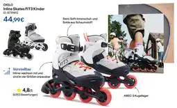 Decathlon Oxelo inline skates fit3 kinder Angebot