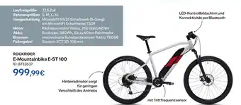 Decathlon Rockrider e-mountainbike e-st 100 Angebot