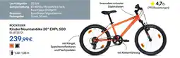 Decathlon Rockrider kinder mountainbike 20 expl 500 Angebot