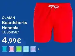 Decathlon Olaian boardshorts hendaia Angebot