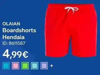 Decathlon Olaian boardshorts hendaia Angebot