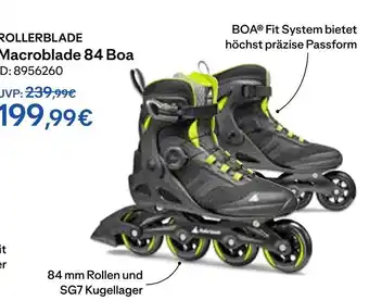 Decathlon Rollerblade macroblade 84 boa Angebot