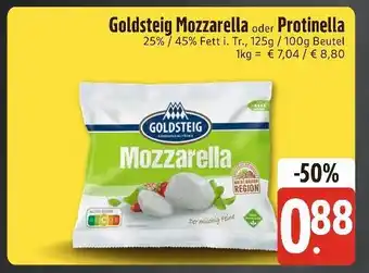 Edeka Xpress Goldsteig mozzarella Angebot