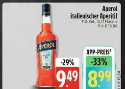 Edeka Xpress Aperol italienischer aperitif Angebot