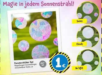 TEDi Fenstersticker set Angebot