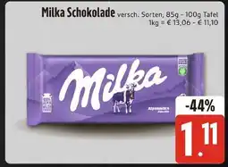 Edeka Xpress Milka milka schokolade Angebot