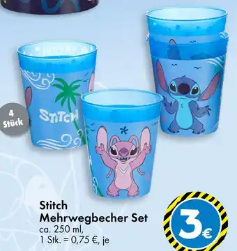 TEDi Stitch mehrwegbecher set Angebot