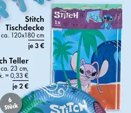 TEDi Disney stitch tischdecke Angebot