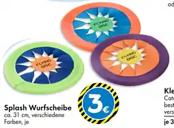 TEDi Flying disc splash wurfscheibe Angebot