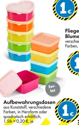 TEDi Aufbewahrungsdosen Angebot