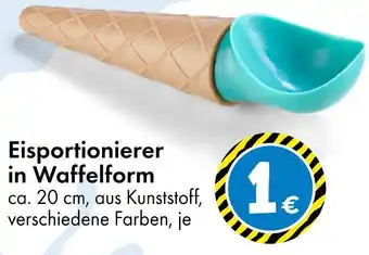 TEDi Eisportionierer in waffelform Angebot