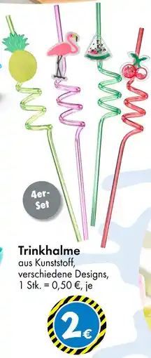 TEDi Trinkhalme Angebot
